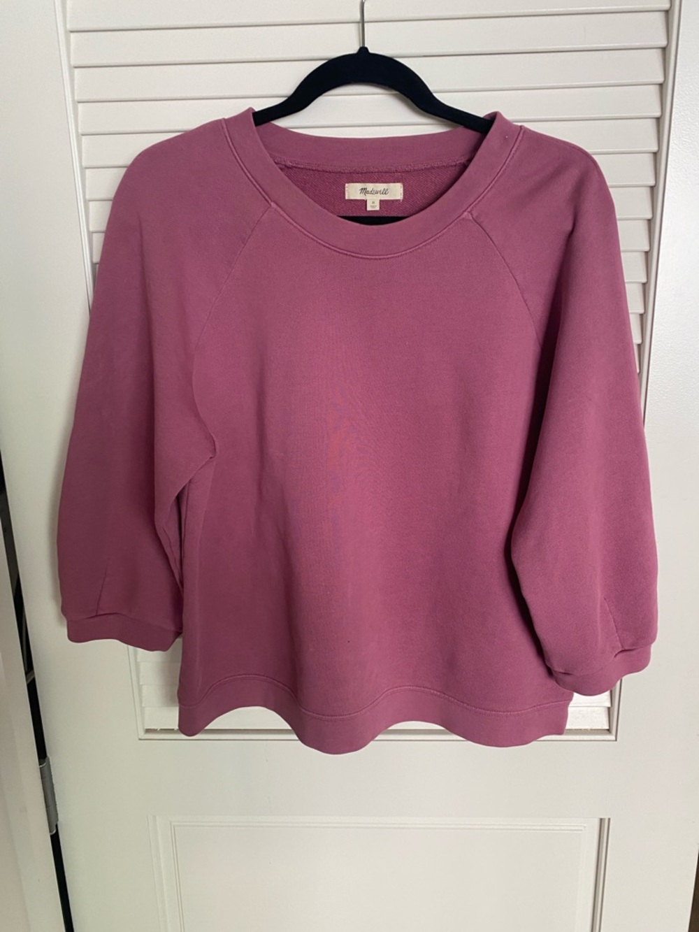 Madewell Rose-Pink Sweatshirt